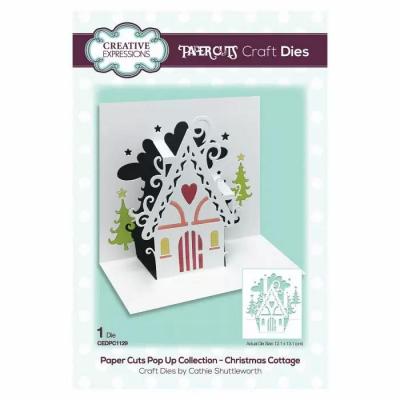 Creative Expressions Paper Cuts Craft Die - Christmas Cottage